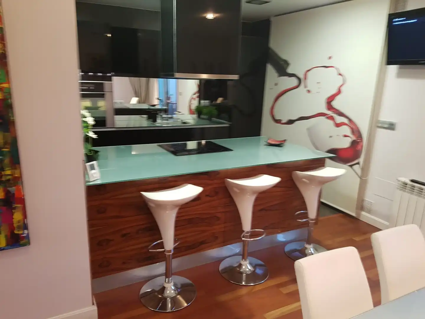 Cuina de Casa o xalet de lloguer en Murcia amb Aire condicionat, Calefacció i Terrassa