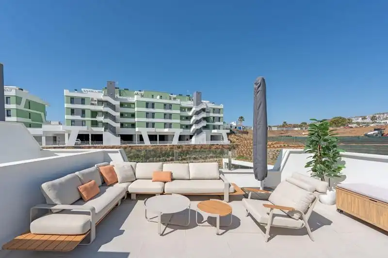 Terrace of Attic for rent in Mijas  with Air Conditioner, Heating and Terrace