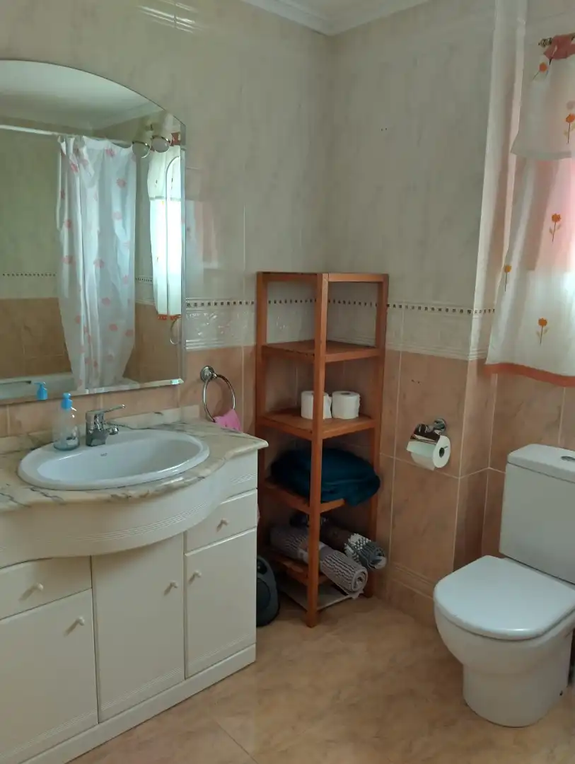 Bathroom of Detached homes for rent in Canet d'En Berenguer  with Air Conditioner, Heating and Private garden