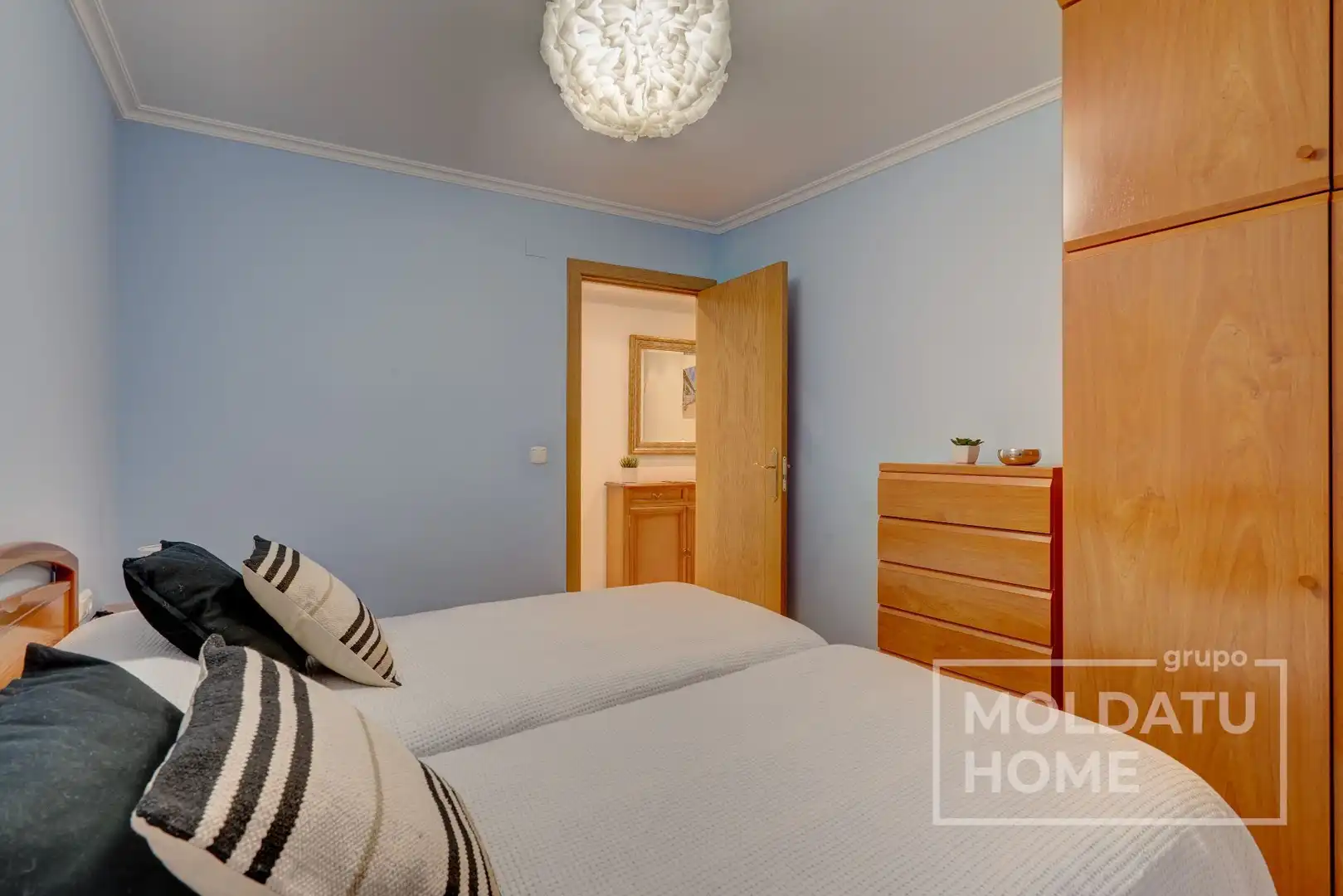 Schlafzimmer von Wohnung zum Verkauf in Donostia - San Sebastián  mit Heizung, Terrasse und Abstellraum