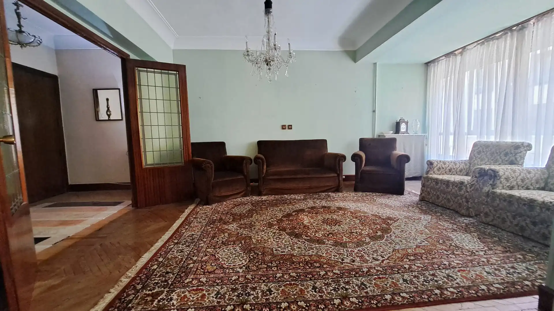 Wohnzimmer von Wohnung zum Verkauf in Bilbao  mit Heizung und Balkon