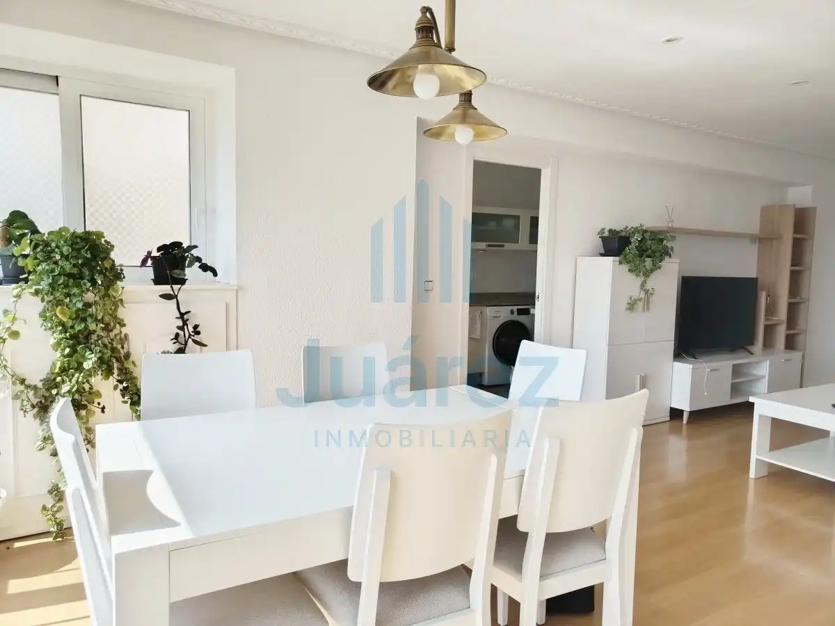 Comedor de Piso de alquiler en Alicante / Alacant con Aire acondicionado, Calefacción y Parquet