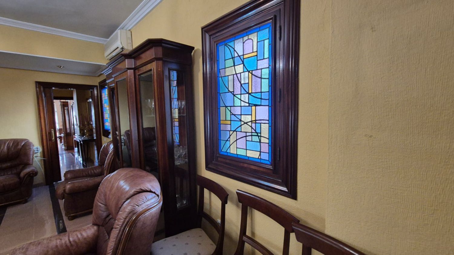 Dining room of Flat for sale in Badajoz Capital  with Air Conditioner and Heating
