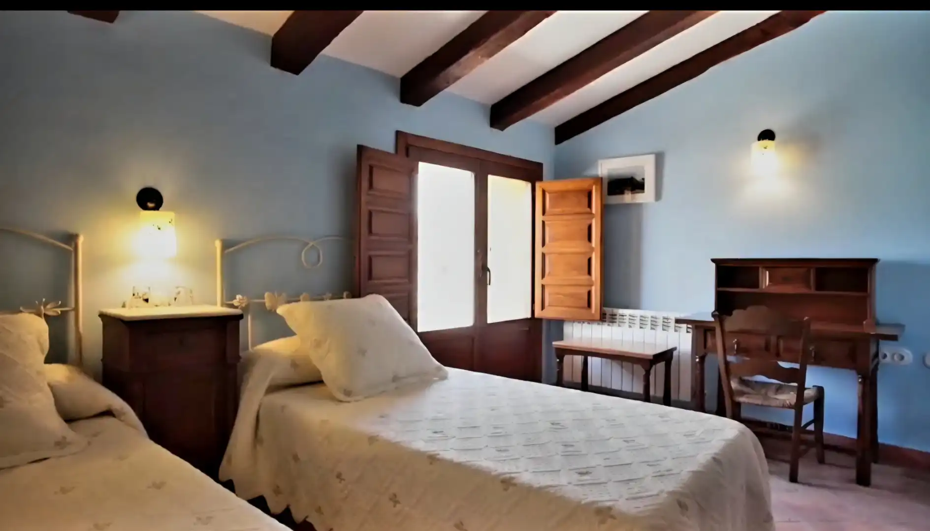 Schlafzimmer von Country house zum Verkauf in Vélez-Blanco mit Klimaanlage, Heizung und Privatgarten