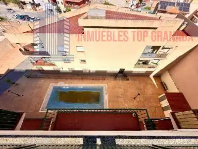 Balcony of Flat for sale in Las Gabias  with Air Conditioner, Heating and Community pool