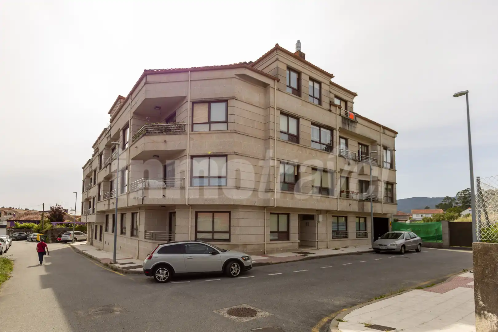 Vista exterior de Ático en venta en Poio con Calefacción, Parquet y Terraza