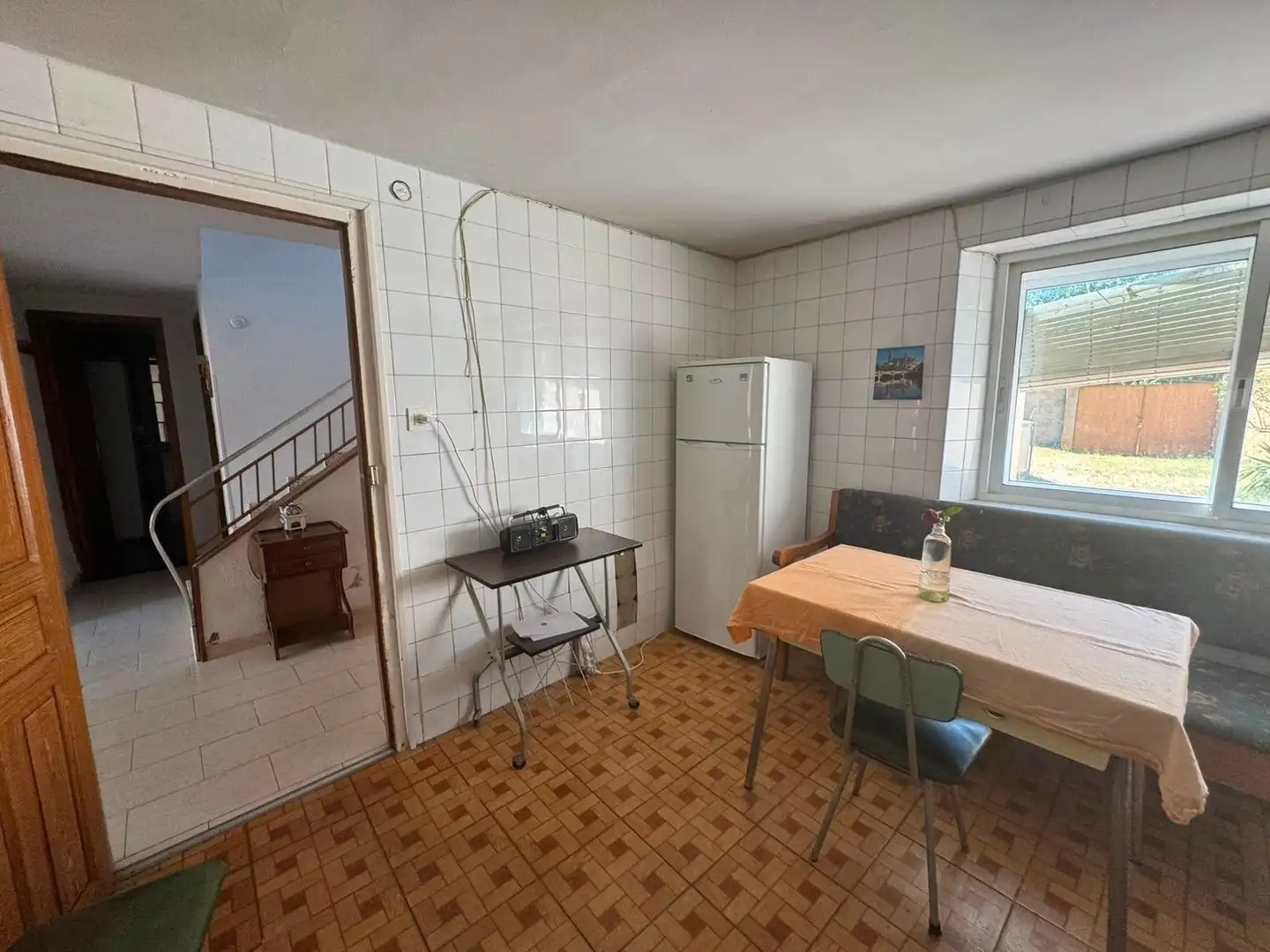 Cocina de Casa o chalet en venta en Mansilla de las Mulas con Calefacción, Jardín privado y Amueblado
