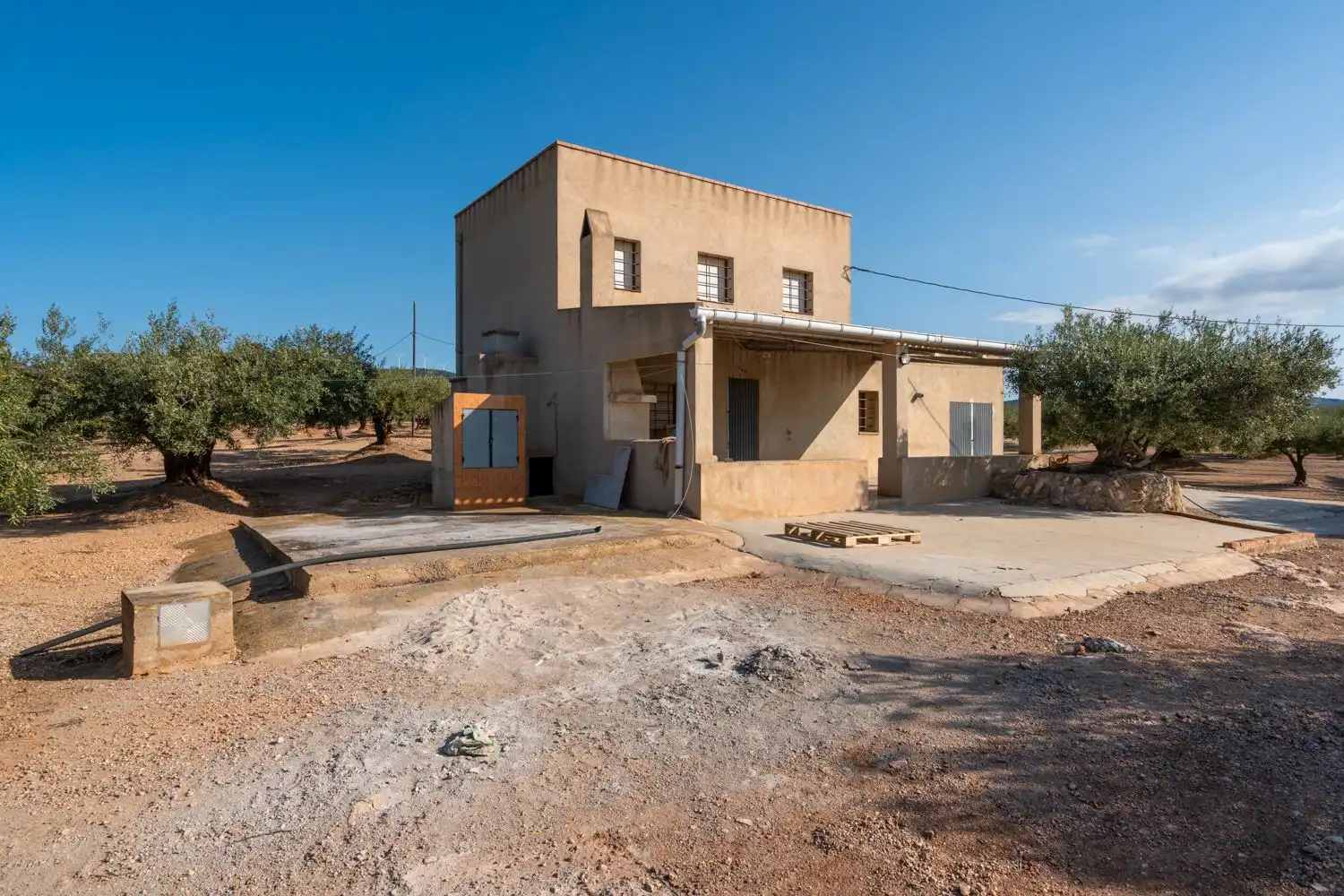 Exterior view of Country homes for sale in Camarles  with Storage room and Furnished