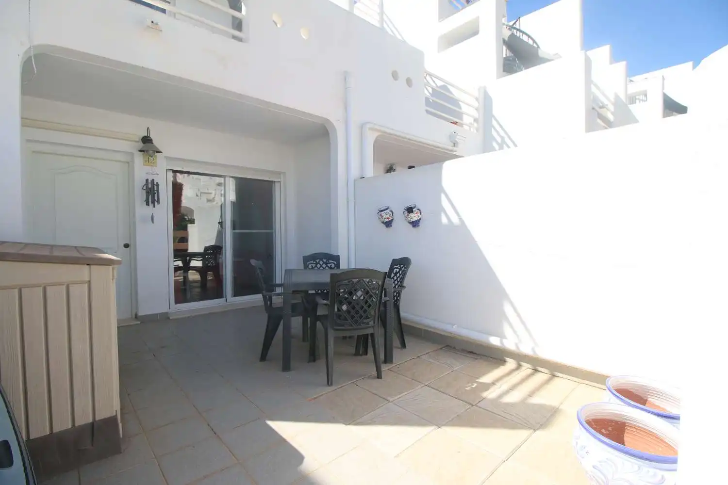 Terrasse von Maisonette zum Verkauf in Cuevas del Almanzora mit Klimaanlage, Heizung und Terrasse