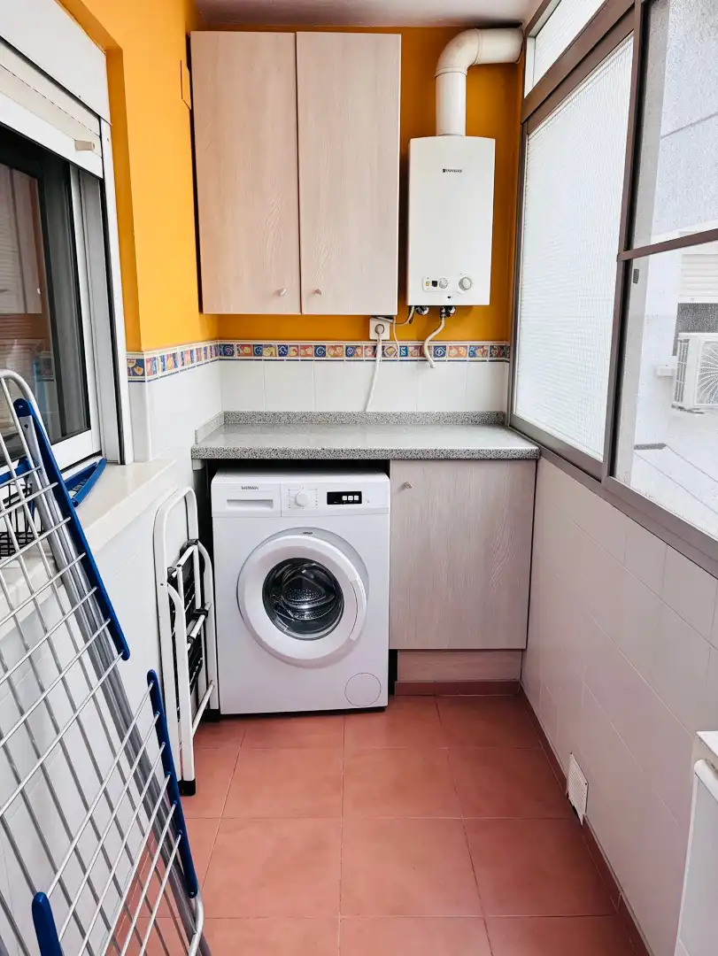 Kitchen of Flat for sale in Valencia  with Air Conditioner, Heating and Terrace