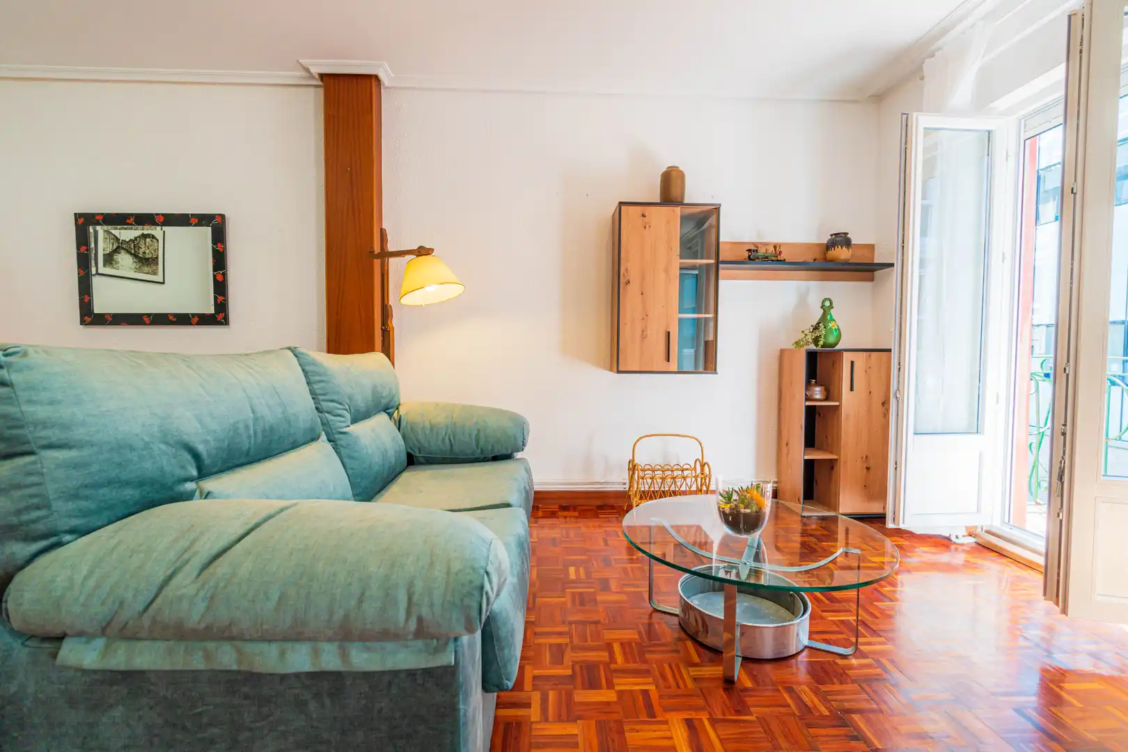 Sala de estar de Piso en venta en Santander con Calefacción, Parquet y Terraza