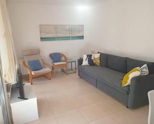 Sala d'estar de Pis de lloguer en Vilanova i la Geltrú amb Aire condicionat, Calefacció i Terrassa