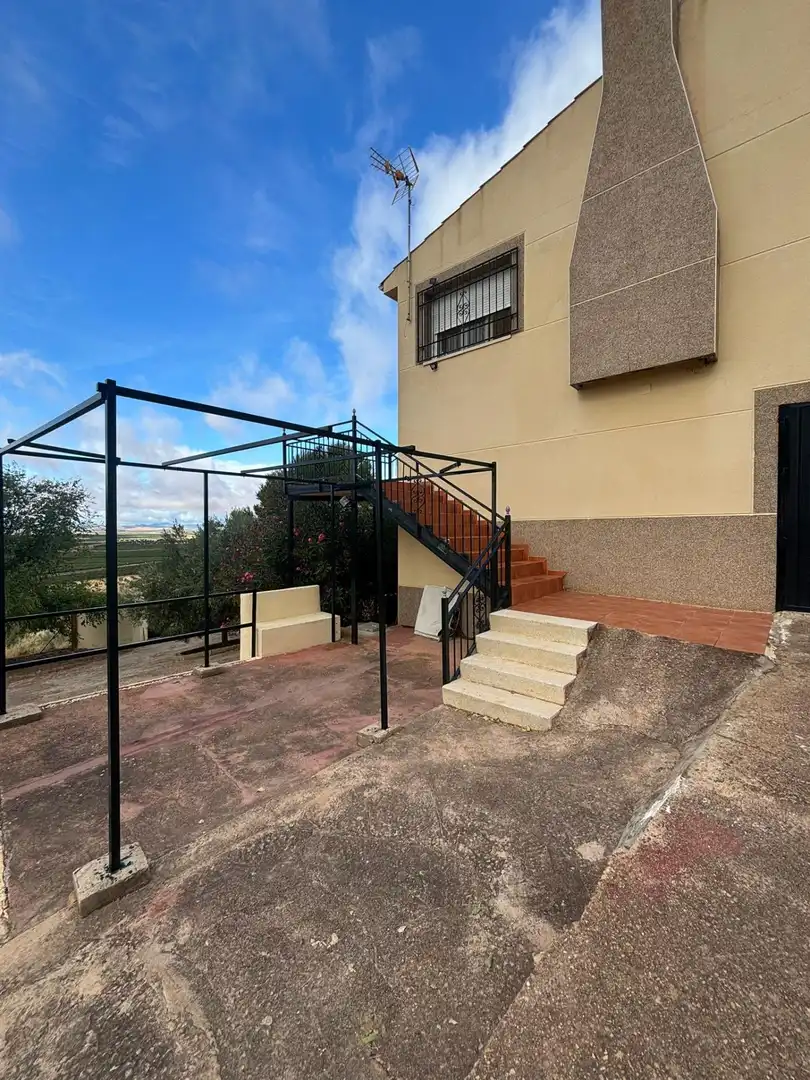 Terraza de Casa o chalet en venta en Moral de Calatrava con Piscina comunitaria