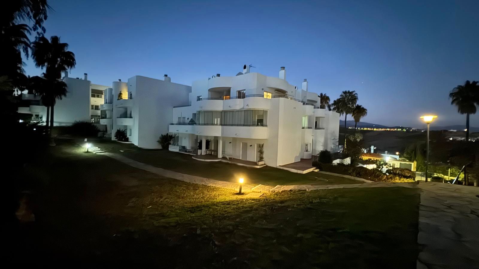 Exterior view of Flat for sale in Estepona  with Air Conditioner, Heating and Parquet flooring
