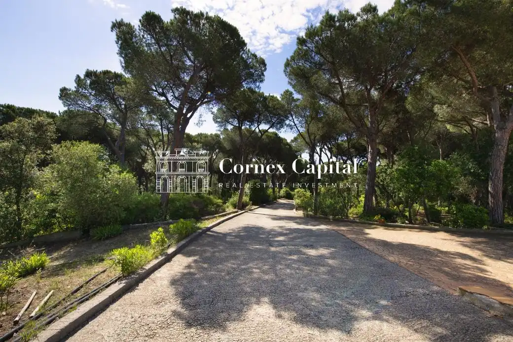 Garten von Country house zum Verkauf in Sant Andreu de Llavaneres mit Privatgarten, Terrasse und Schwimmbad