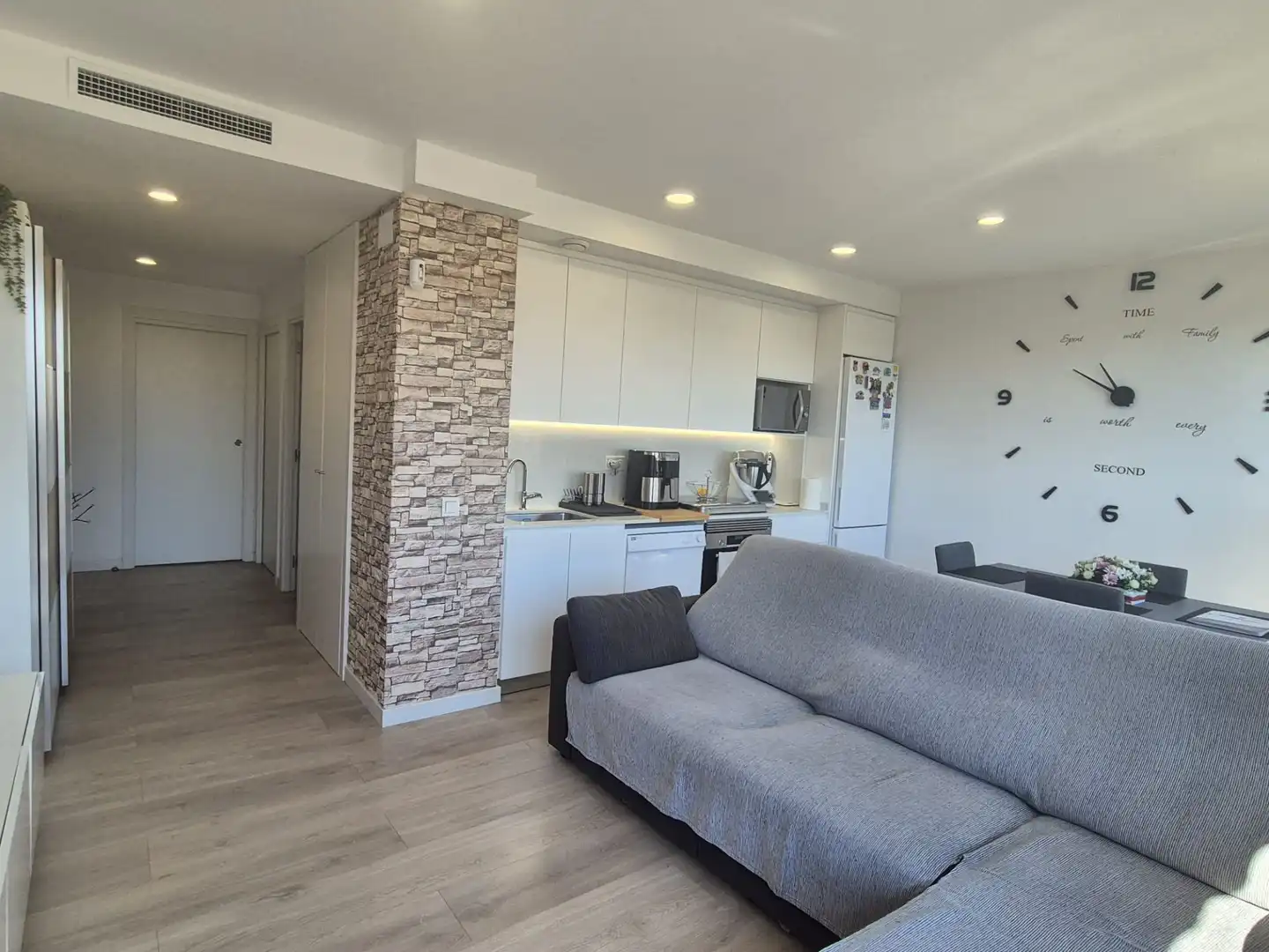 Living room of Attic for sale in Cubelles  with Air Conditioner and Terrace