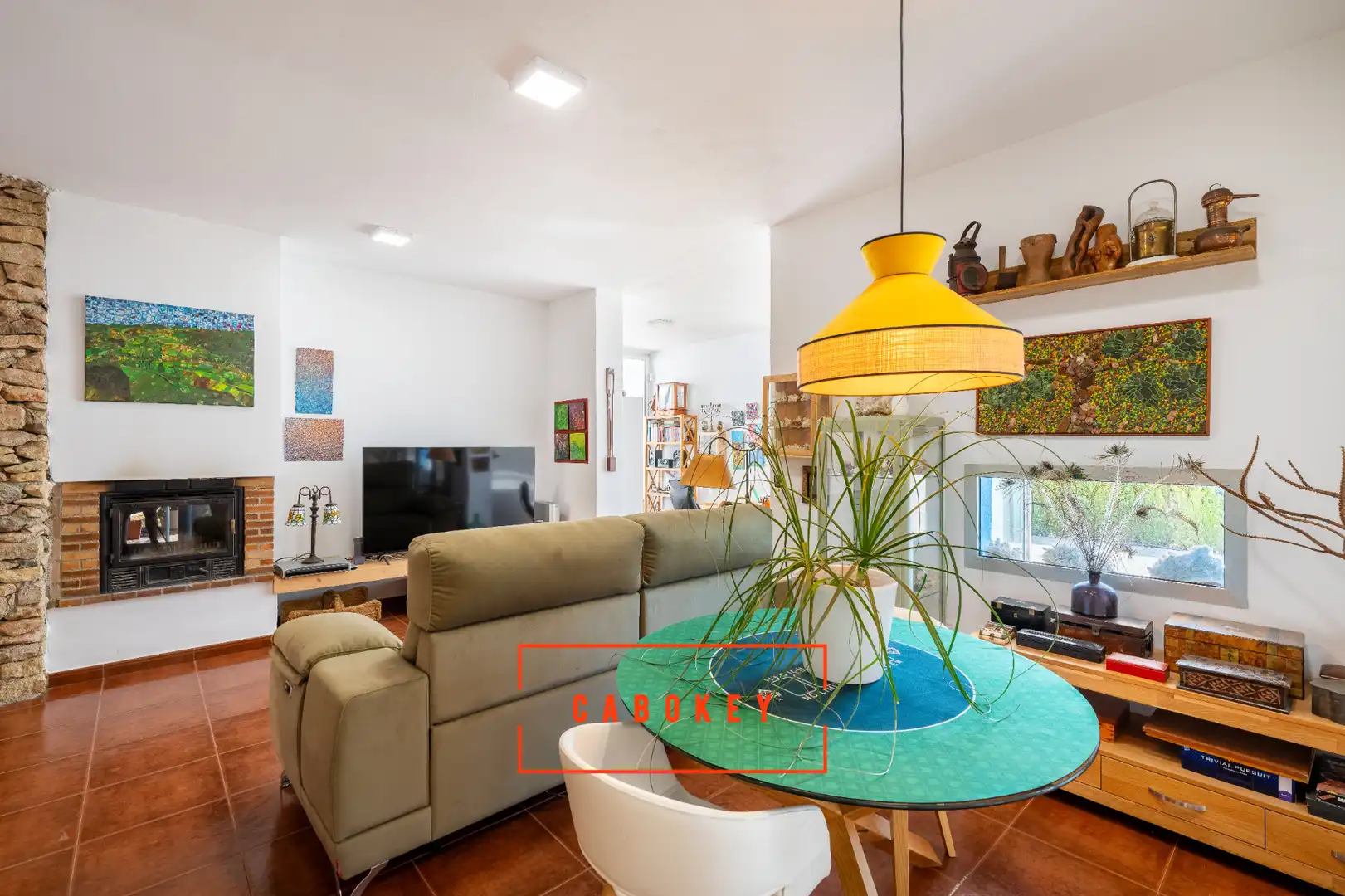 Sala de estar de Casa o chalet en venta en Carboneras con Aire acondicionado, Calefacción y Jardín privado