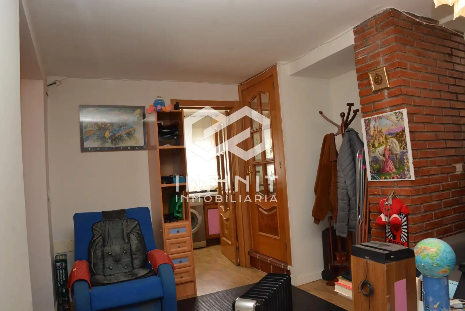 Sala de estar de Casa o chalet en venta en Valdeaveruelo con Calefacción, Jardín privado y Terraza