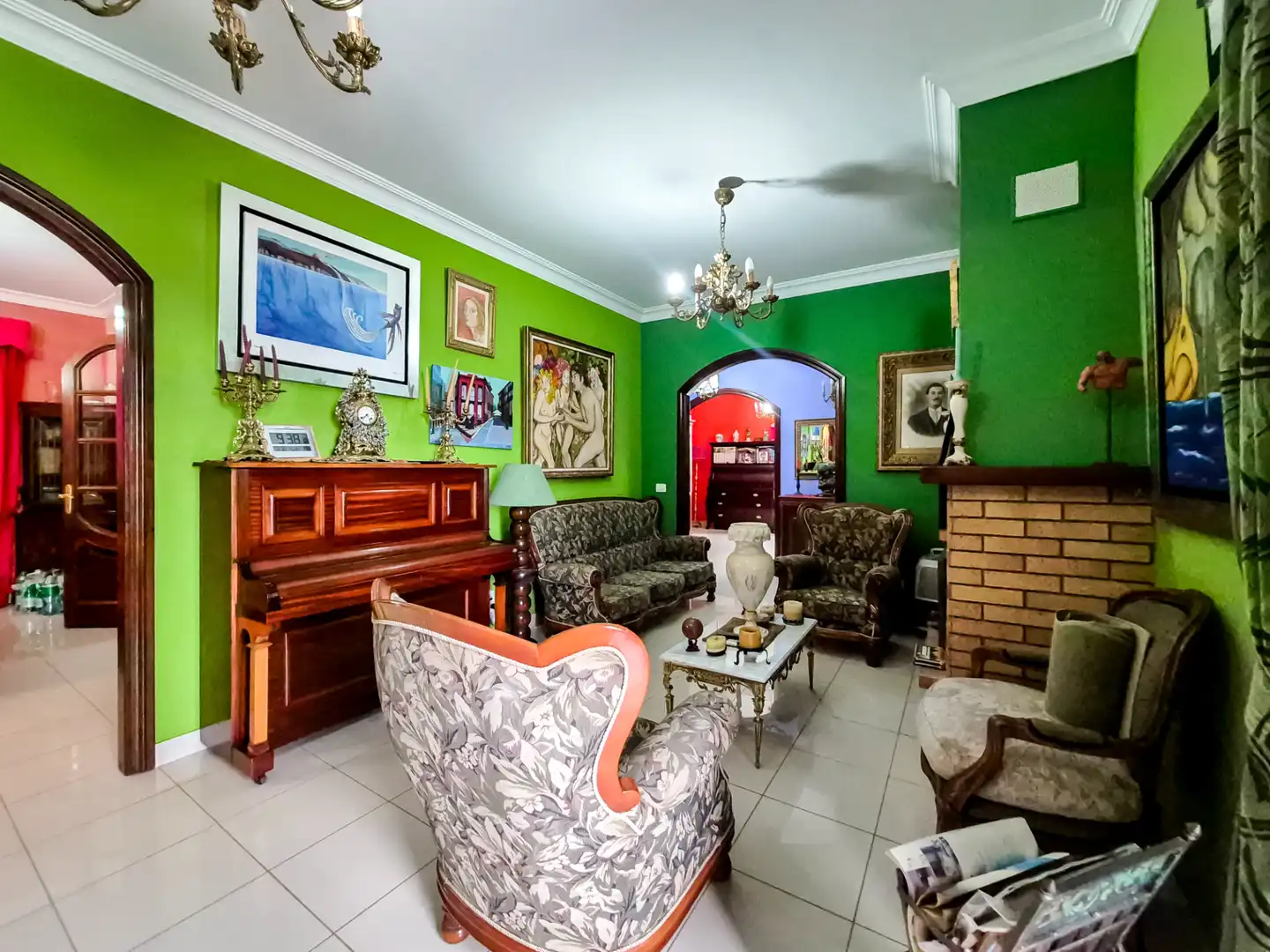 Living room of Houses for sale in Santa Brígida  with Private garden, Terrace and Storage room