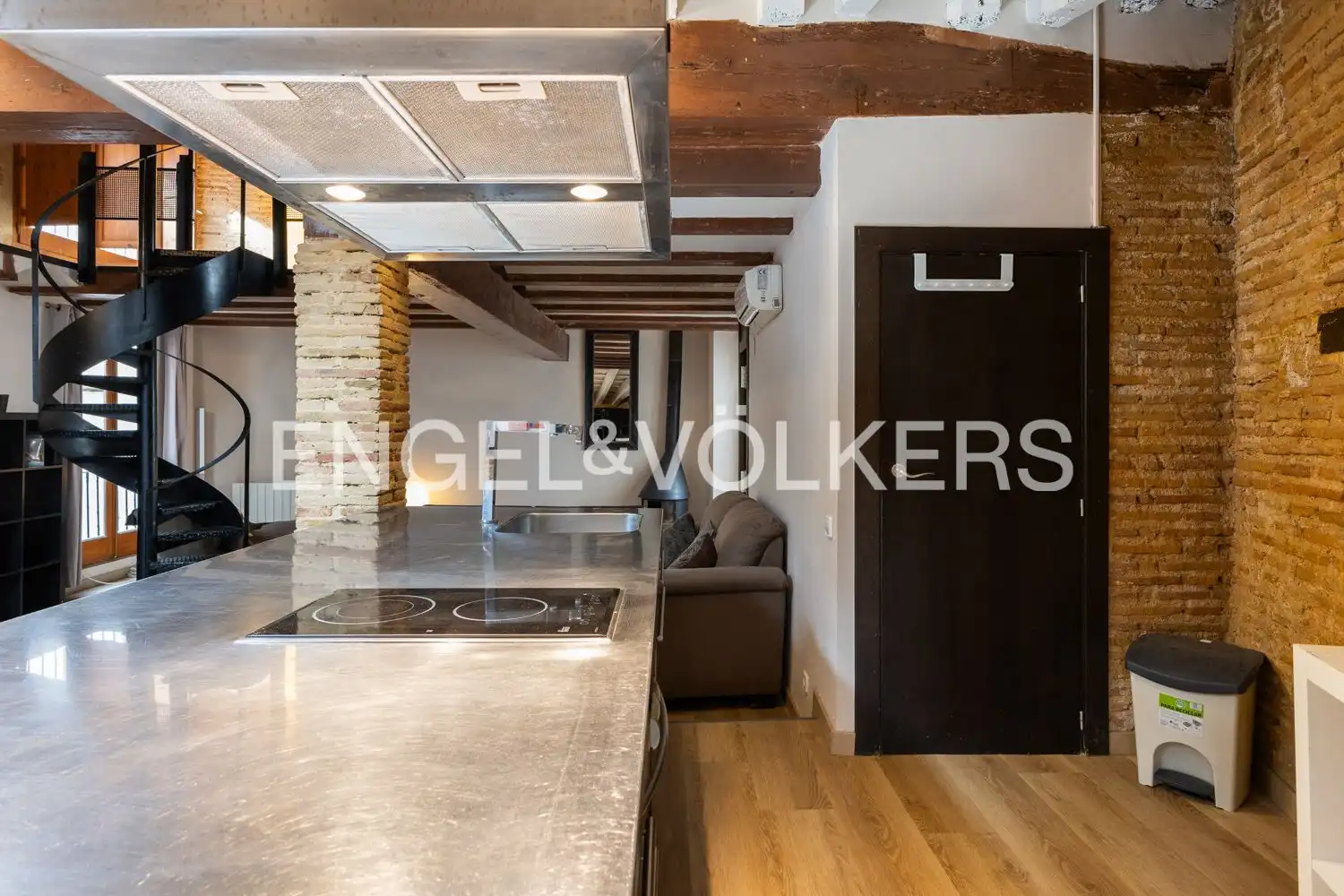 Cocina de Dúplex en venta en Valencia con Aire acondicionado, Calefacción y Balcón