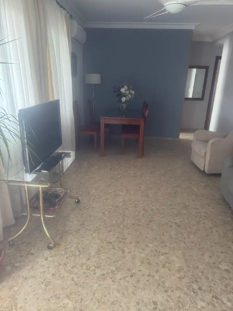Living room of Flat for sale in Sevilla  with Air Conditioner, Terrace and Storage room
