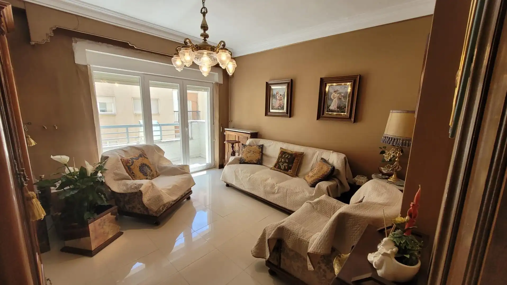 Living room of Flat for sale in Salamanca  with Heating and Balcony