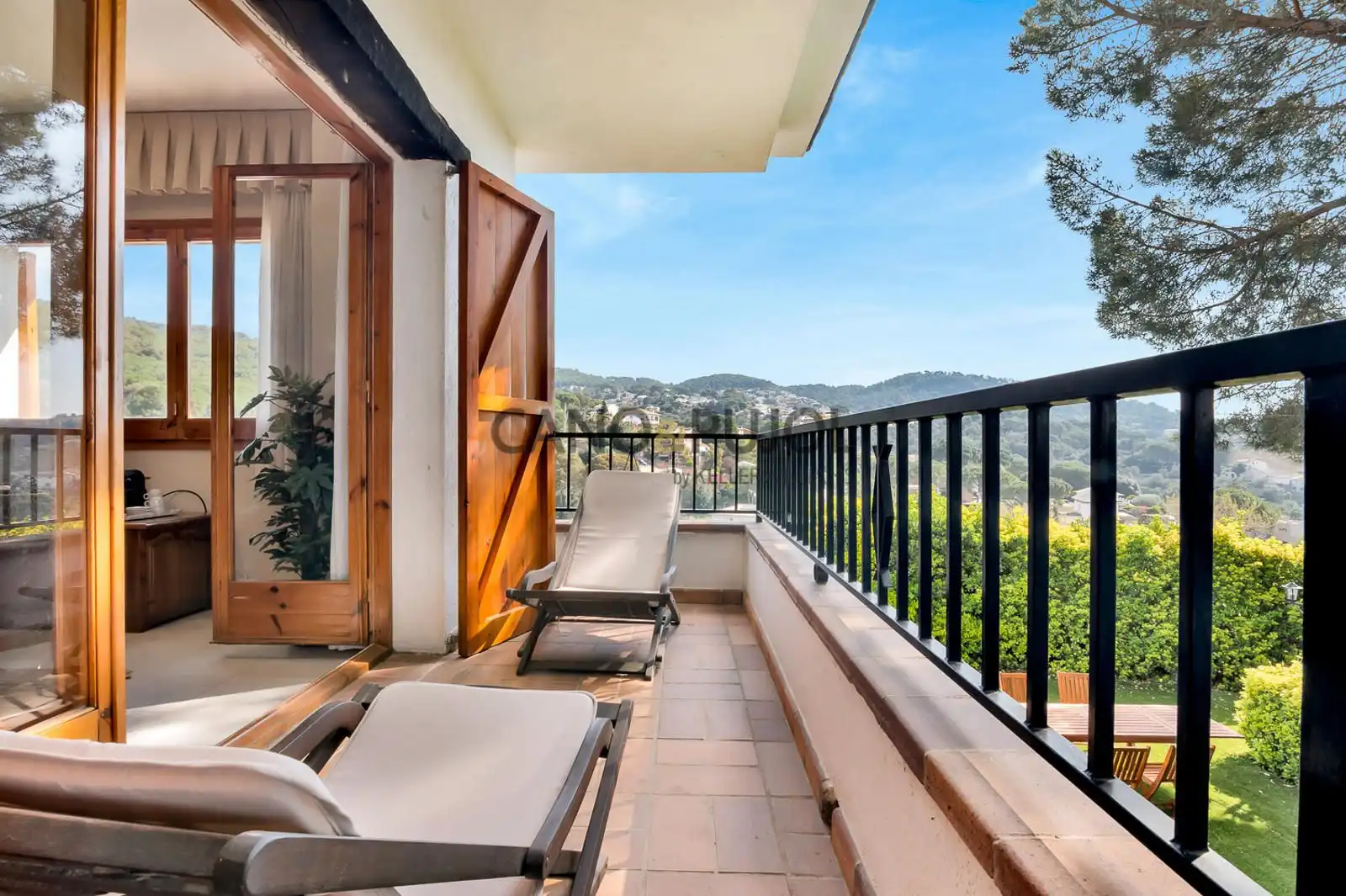 Terrassa de Casa o xalet en venda en Bigues i Riells del Fai amb Aire condicionat, Calefacció i Terrassa