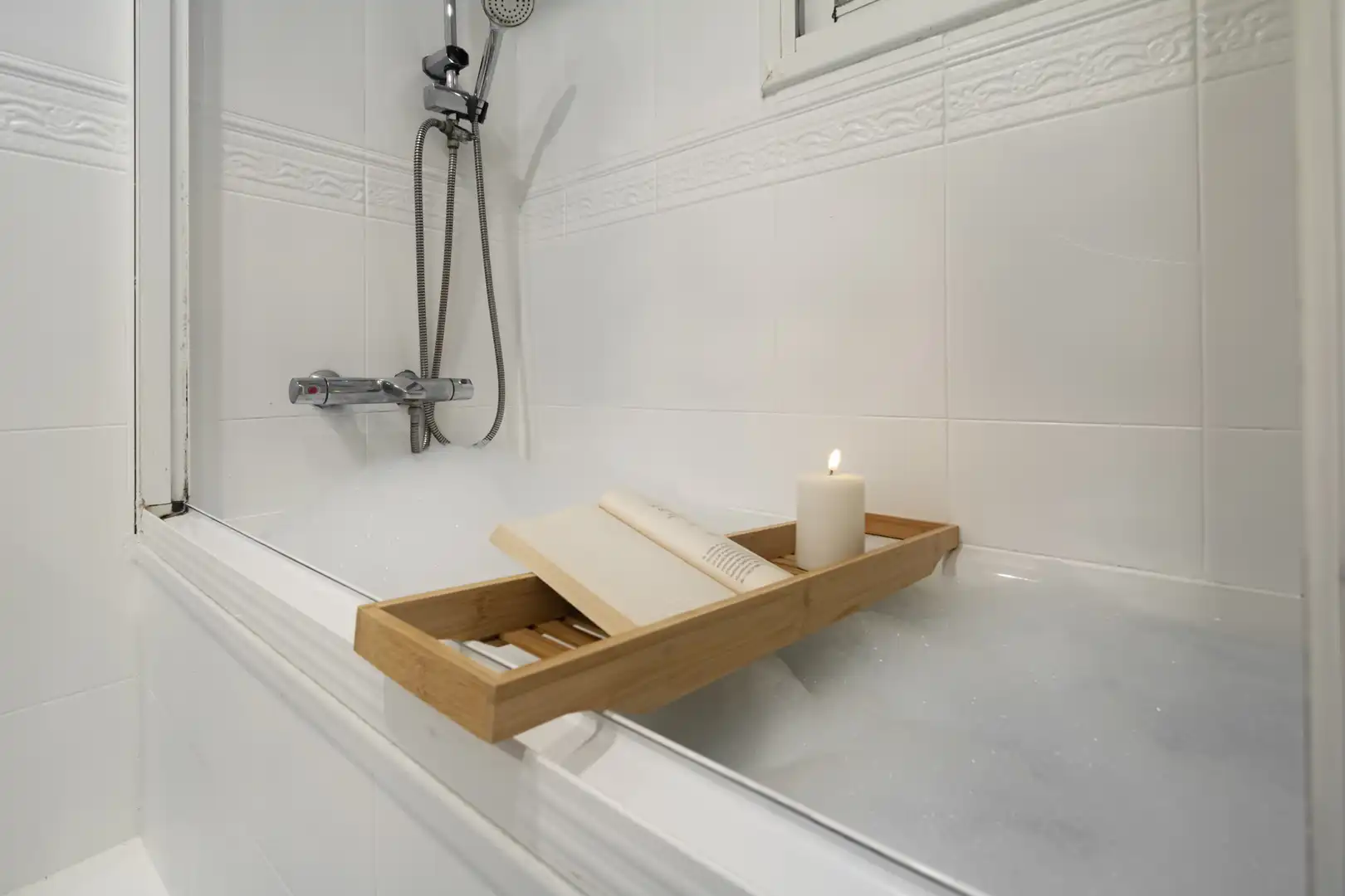 Badezimmer von Maisonette zum Verkauf in Rubí mit Klimaanlage, Heizung und Möbliert