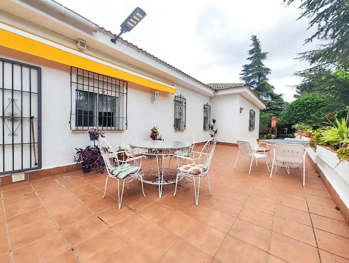 Terraza de Casa o chalet en venta en Puertollano con Aire acondicionado, Calefacción y Jardín privado