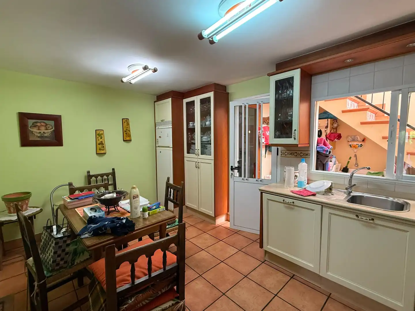 Cocina de Casa adosada en venta en Fene con Calefacción, Parquet y Amueblado