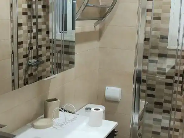 Bathroom of Flat for sale in Vélez-Málaga  with Air Conditioner, Private garden and Storage room