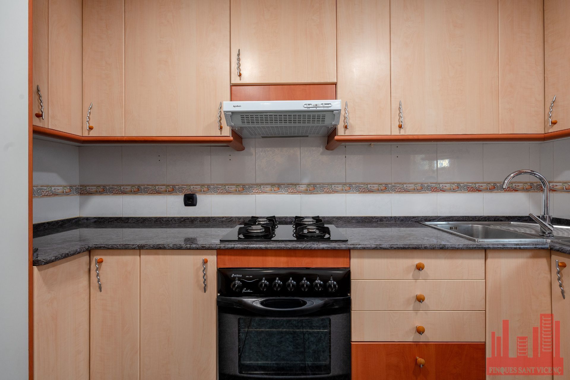 Kitchen of Flat for sale in Sant Vicenç Dels Horts  with Heating, Terrace and Storage room