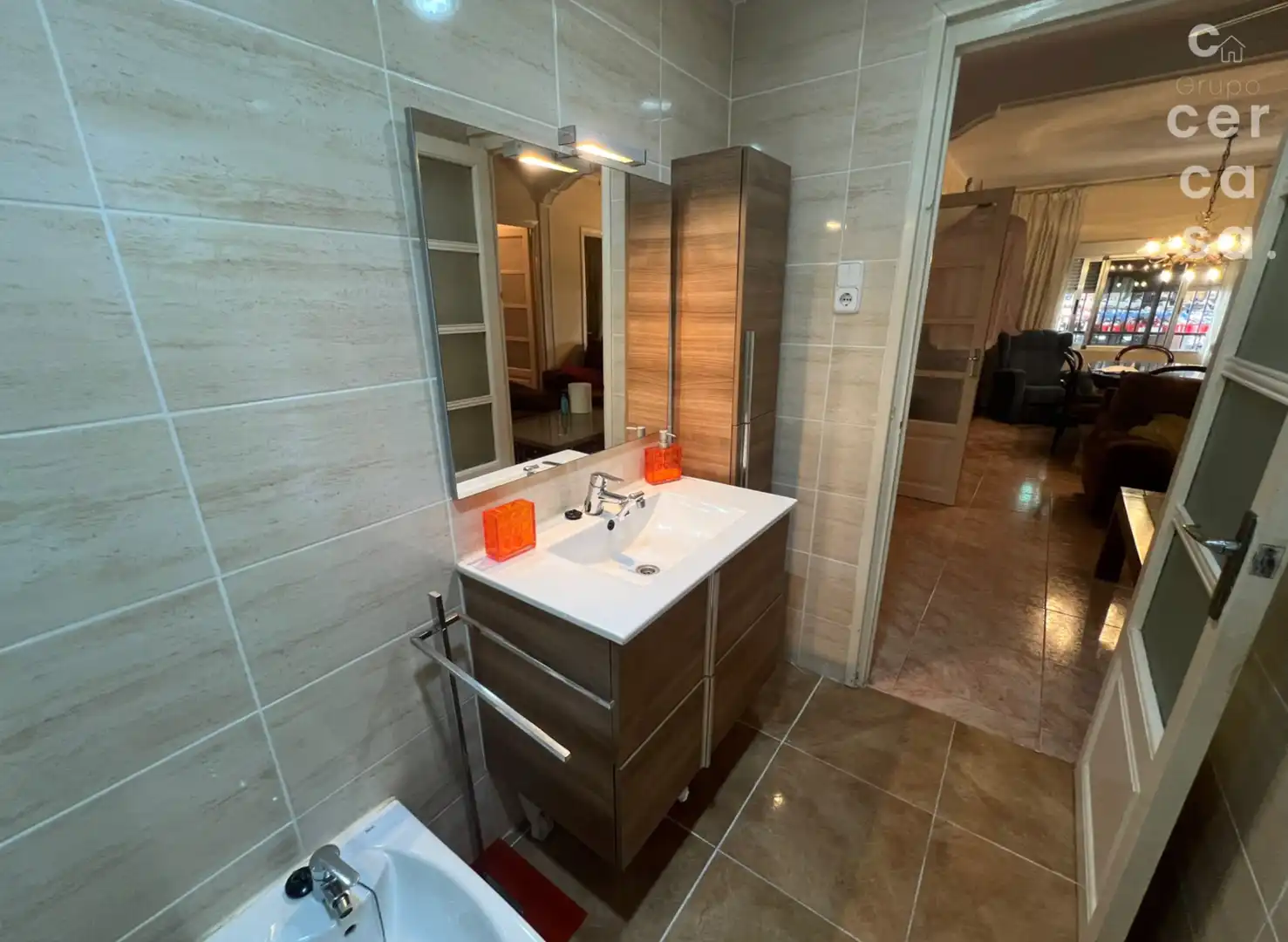 Bathroom of Flat for sale in Valencia  with Terrace and Storage room