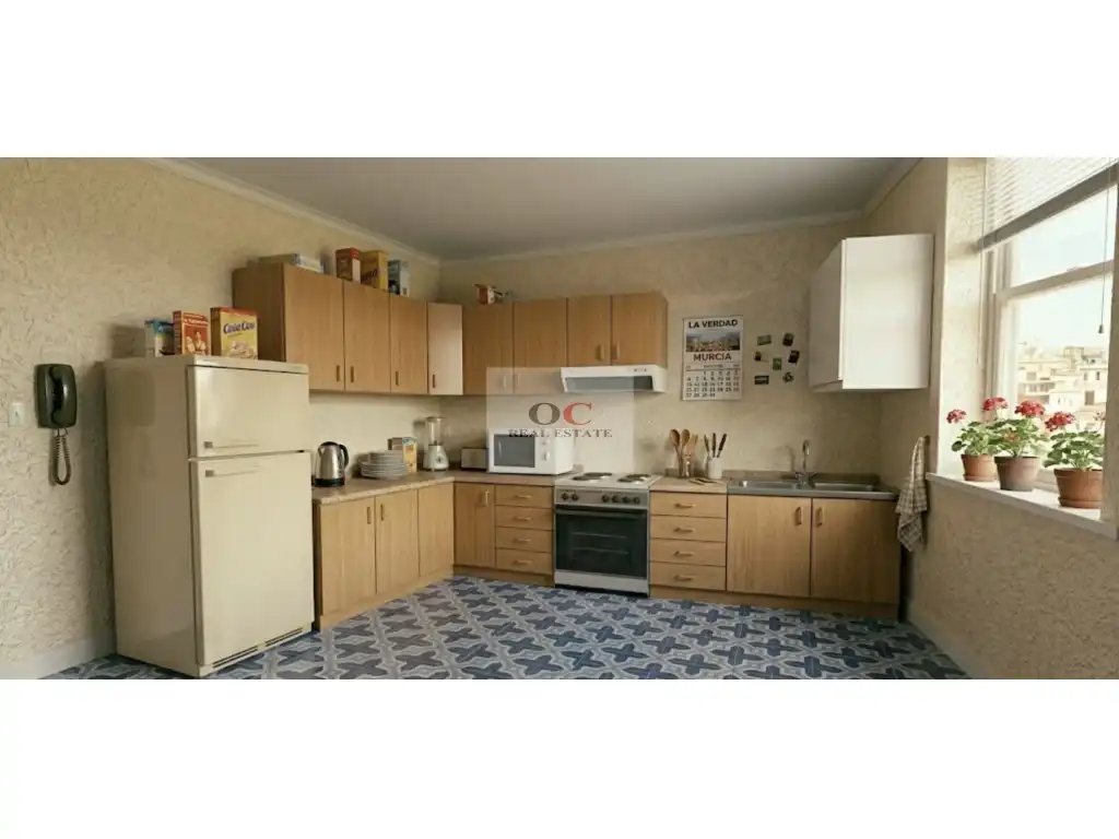 Cocina de Piso en venta en Murcia