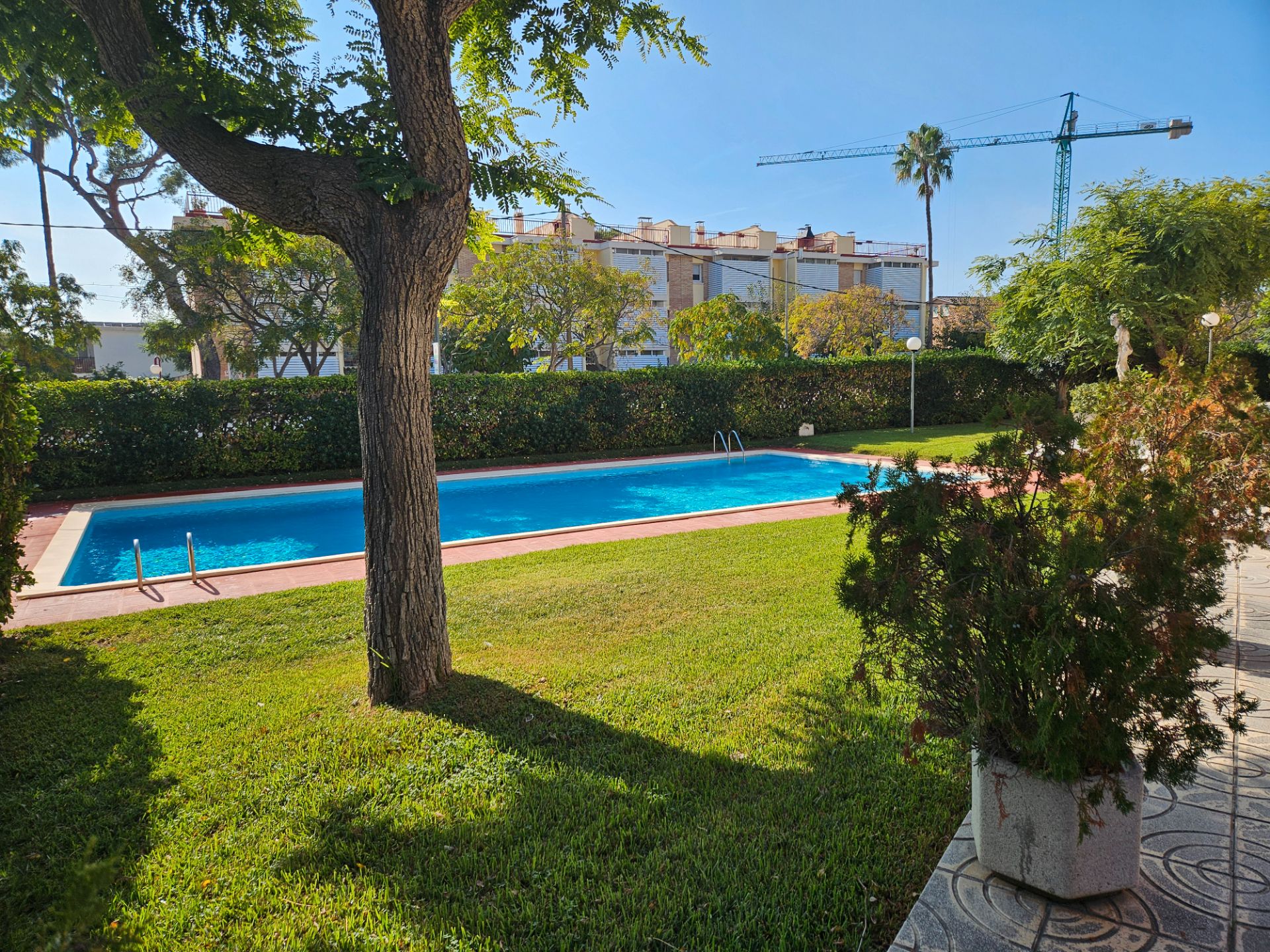 Swimming pool of Apartment for sale in Castelldefels  with Air Conditioner, Terrace and Storage room