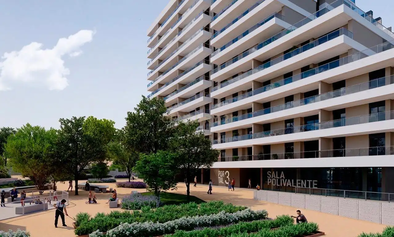 Exterior view of Flat for sale in Murcia  with Air Conditioner, Storage room and Oven