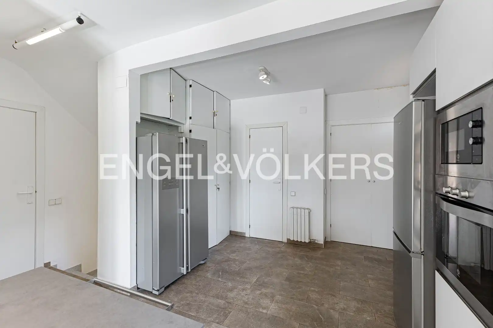 Cocina de Casa o chalet de alquiler en Barcelona con Aire acondicionado, Calefacción y Jardín privado