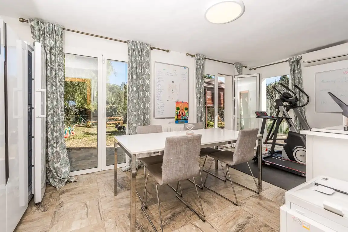Comedor de Casa o chalet en venta en Jávea / Xàbia con Aire acondicionado, Jardín privado y Terraza