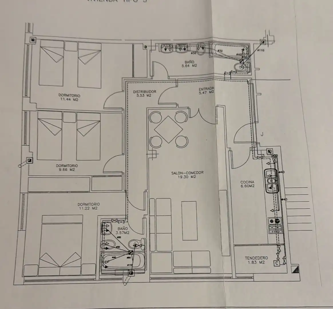 Flat for sale in Madrid  with Air Conditioner, Heating and Storage room