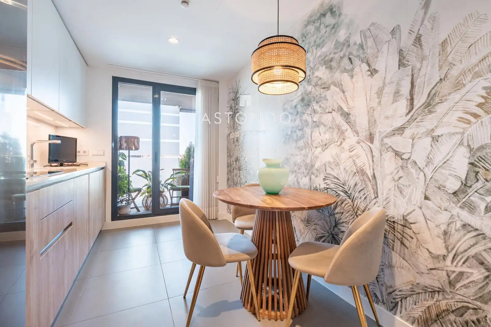 Esszimmer von Wohnung zum Verkauf in Madrid mit Klimaanlage, Heizung und Terrasse