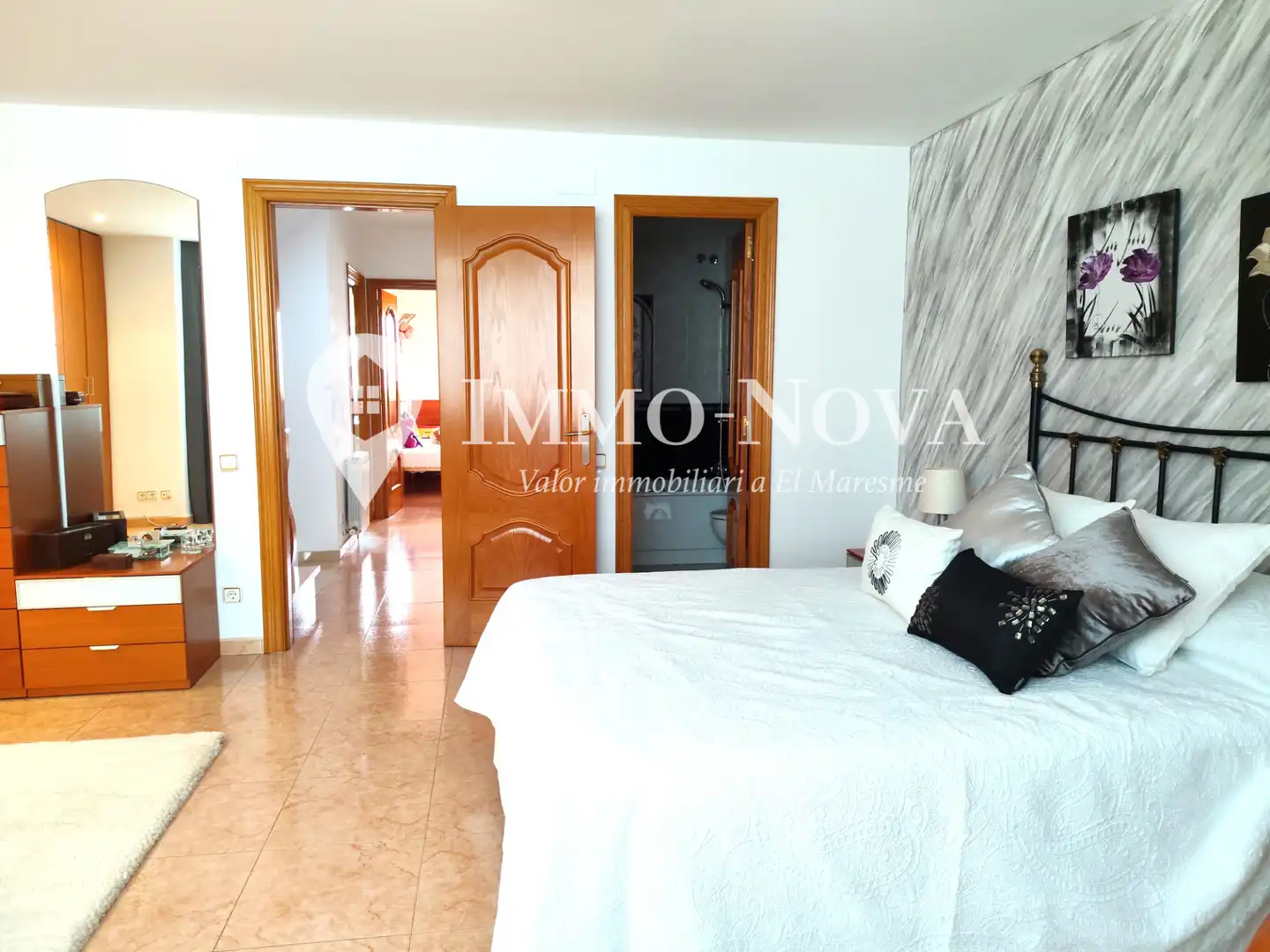 Bedroom of Detached homes for sale in Mataró  with Heating, Terrace and Furnished