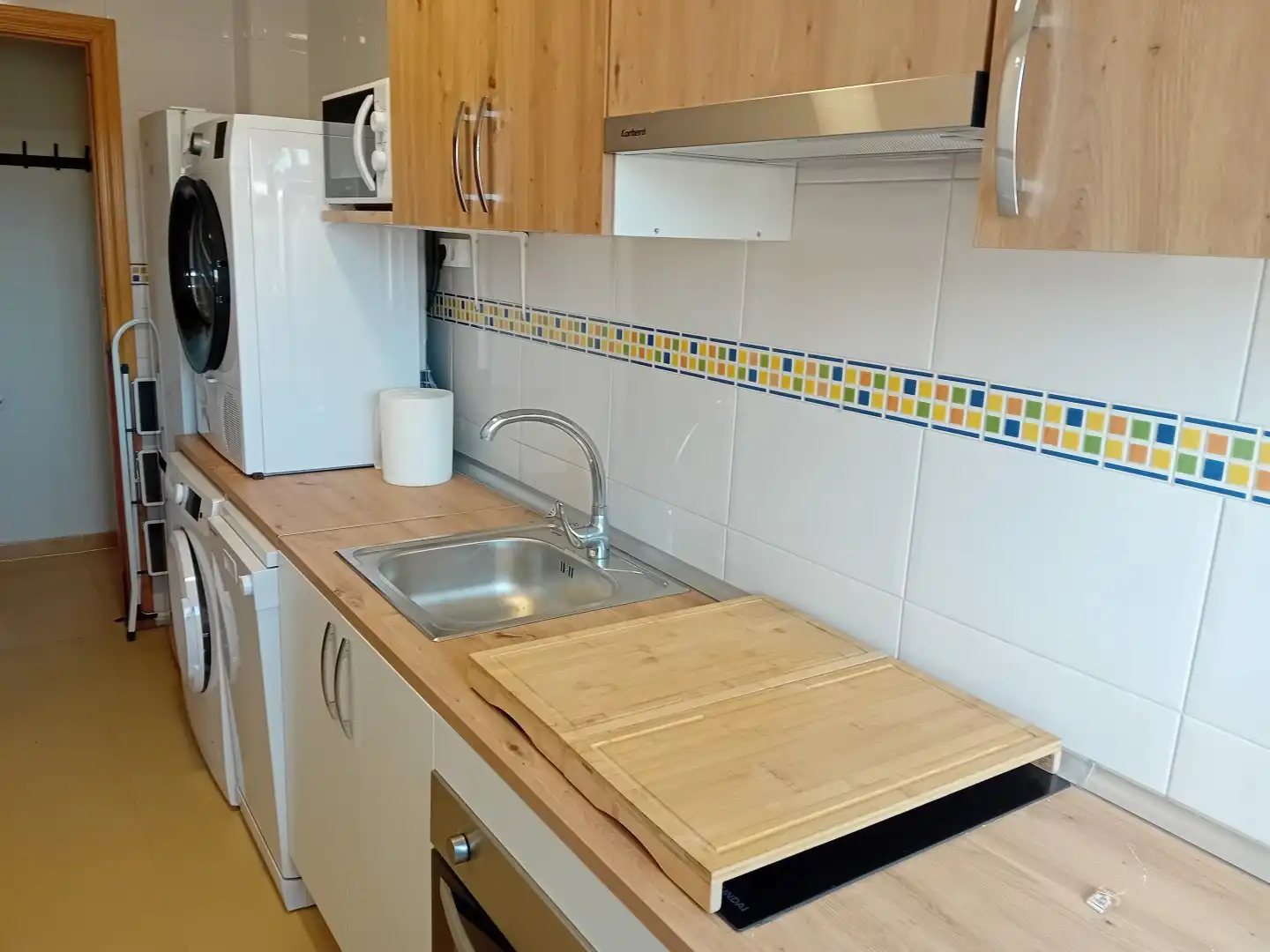 Kitchen of Flat for sale in Pozuelo de Calatrava  with Air Conditioner, Heating and Furnished