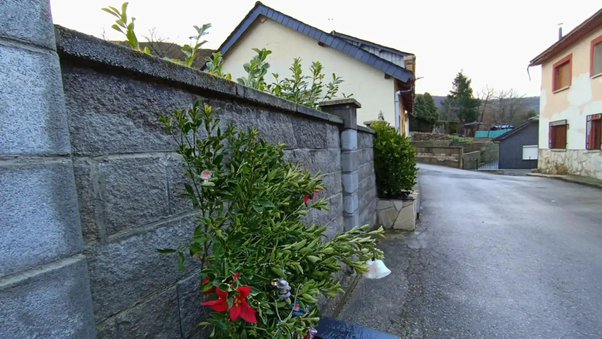 Vista exterior de Casa o chalet en venta en Villablino con Jardín privado, Trastero y Amueblado