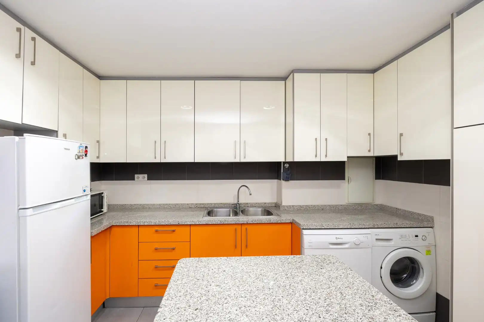 Küche von Wohnung zur Miete in Granada mit Heizung, Möbliert und Ofen