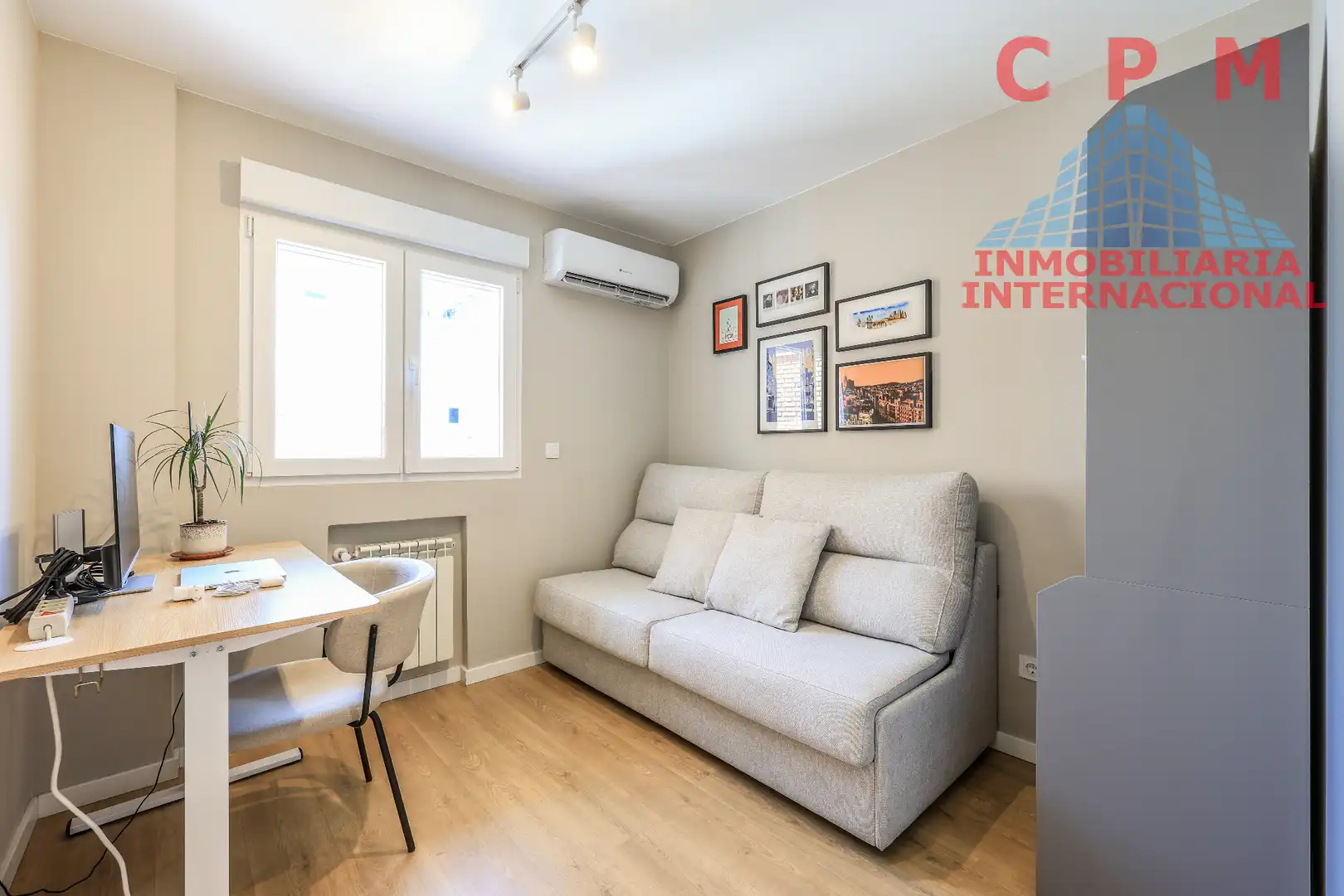 Sala de estar de Piso de alquiler en Madrid con Aire acondicionado, Calefacción y Parquet