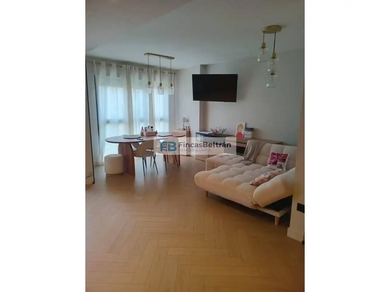 Living room of Apartments for sale in Benicarló  with Air Conditioner, Parquet flooring and Storage room