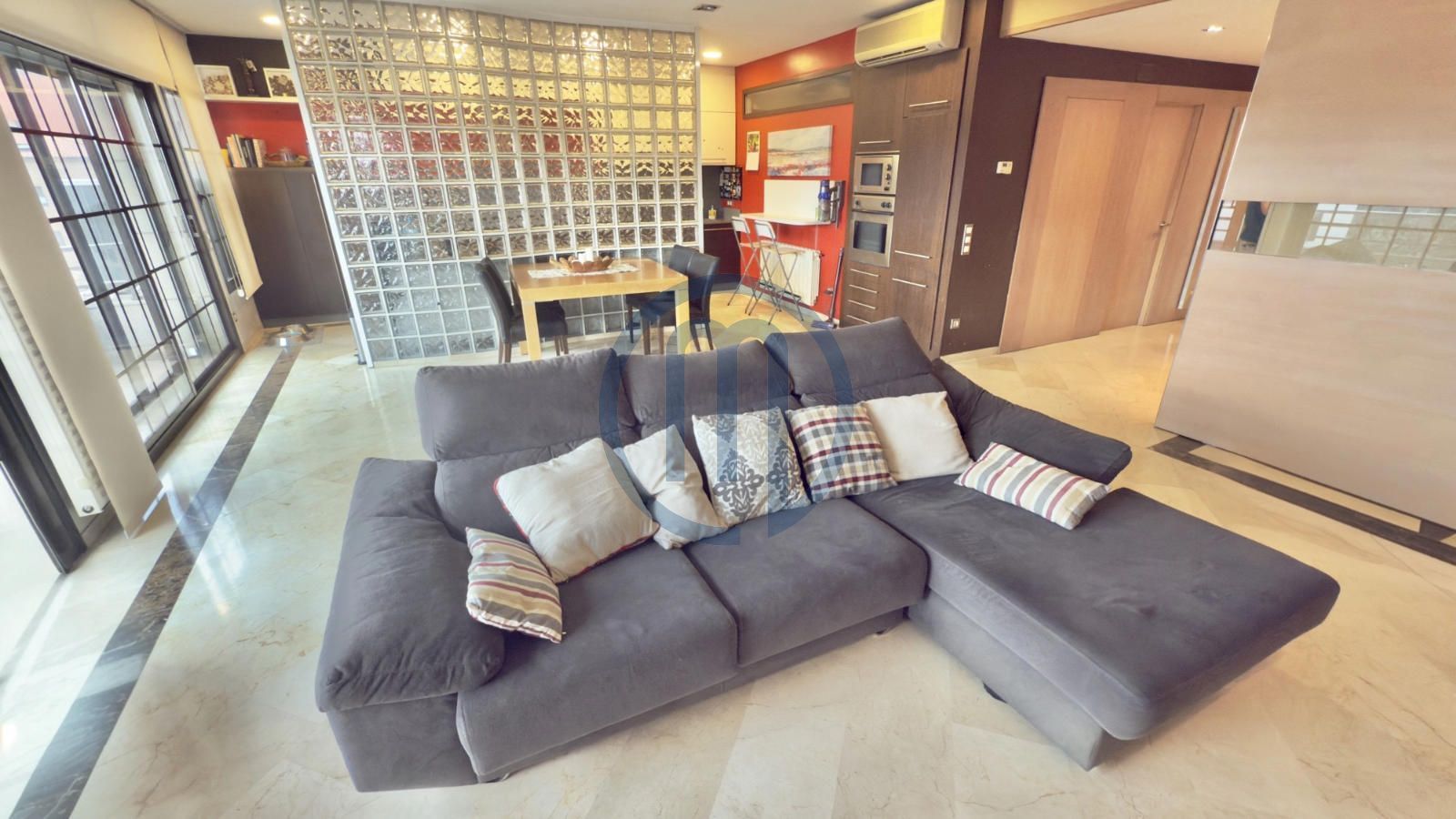 Sala de estar de Piso en venta en Granollers con Aire acondicionado, Calefacción y Amueblado