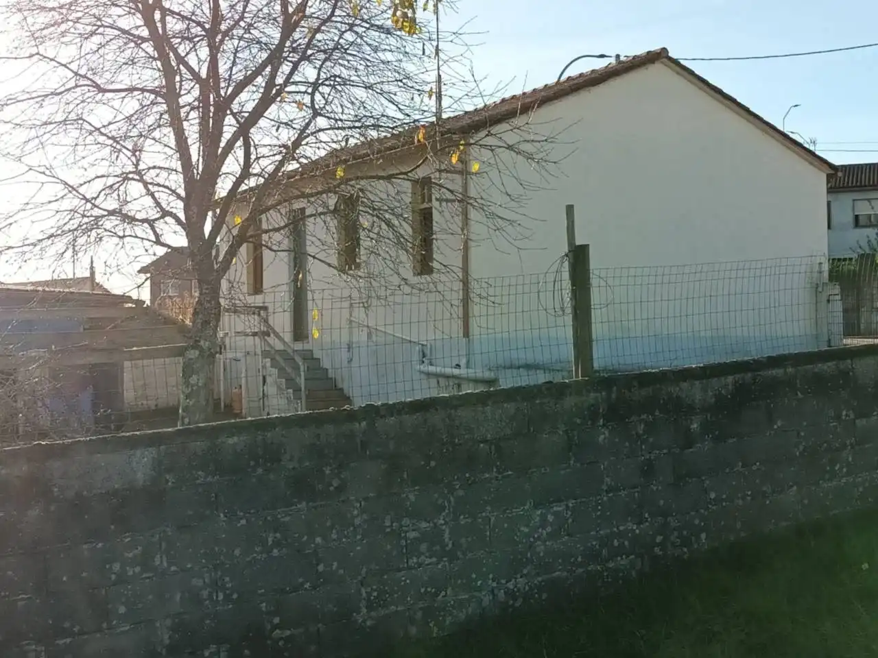 Vista exterior de Casa o chalet en venta en Vilasantar con Jardín privado