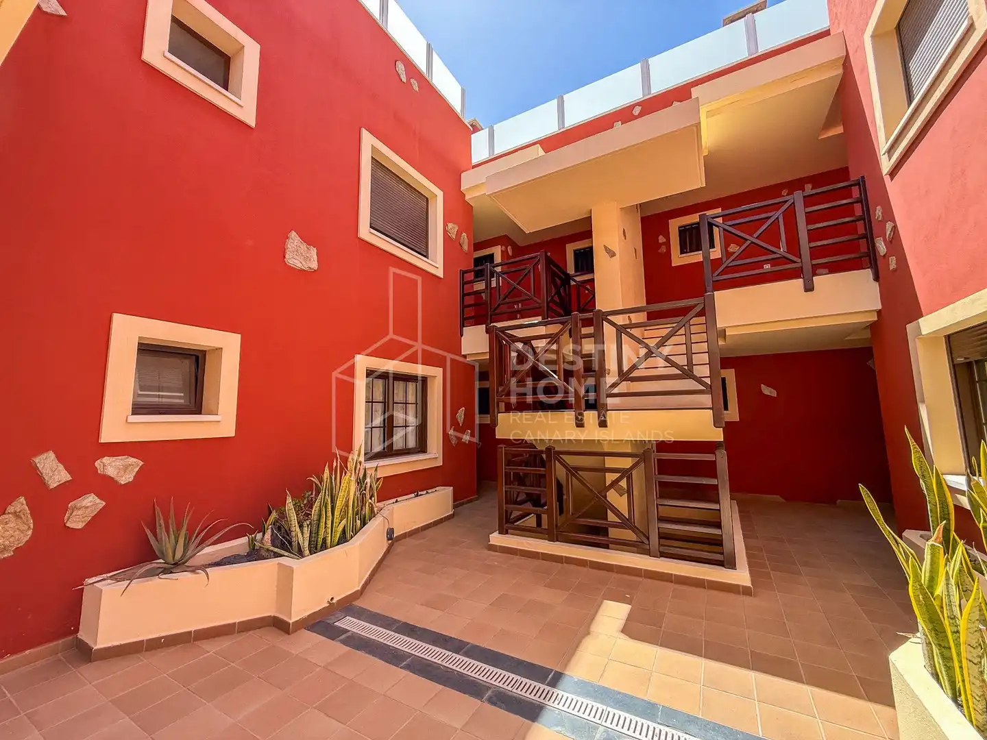 Exterior view of Apartments for sale in La Oliva  with Private garden, Terrace and Furnished