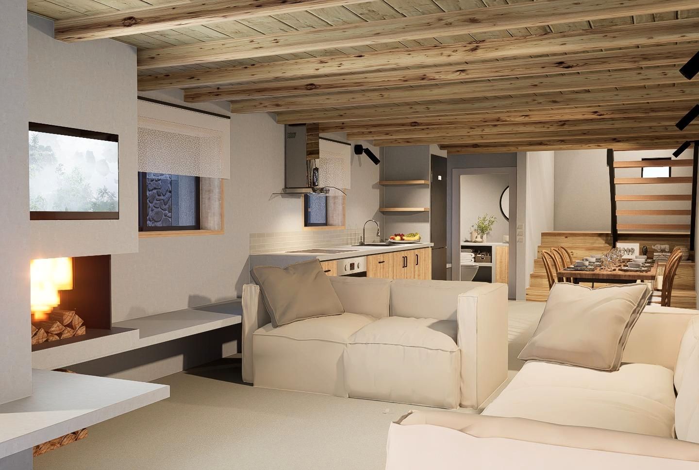 Living room of House or chalet for sale in Puigcerdà  with Heating, Private garden and Parquet flooring